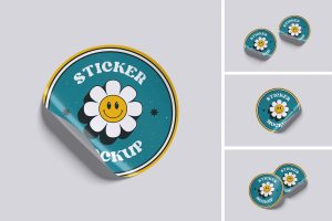 Sticker Mockup