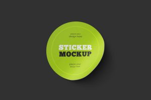 Sticker Mockup