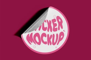 Sticker Mockup