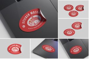 Sticker Mockup