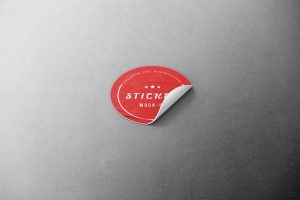 Sticker Mockup