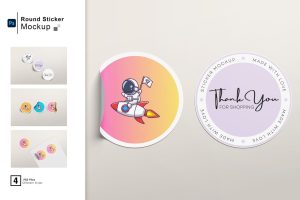 Sticker Mockup
