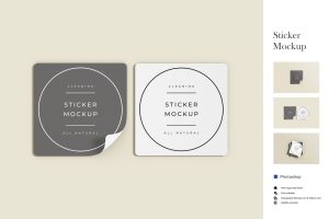 Sticker Mockup