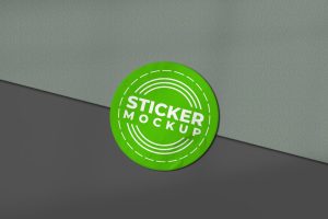Sticker Mockup