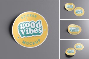 Sticker Mockup