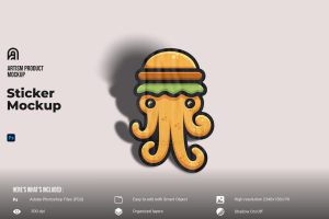 Sticker Mockup