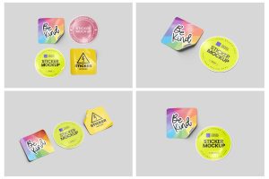Sticker Mockup
