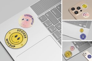 Sticker Mockup