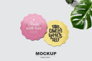 Sticker Mockup