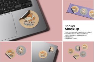 Sticker Mockup