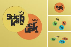 Sticker Mockup