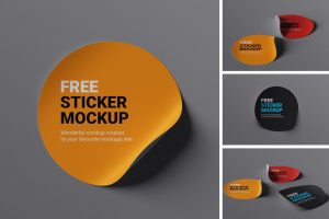 Sticker Mockup