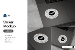 Sticker Mockup