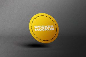 Sticker Mockup