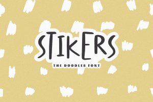Stikers – The Doodles Font