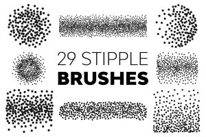 Stipple Brushes