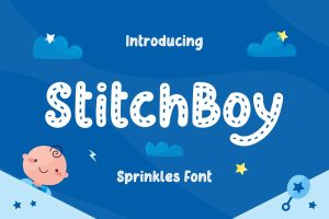 Stitch Boy – Sprinkles Font