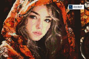 Stone Mosaic Photo Effect