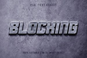 Stone PSD – Text Effect Editable