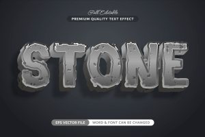 Stone Rock – Text Effect