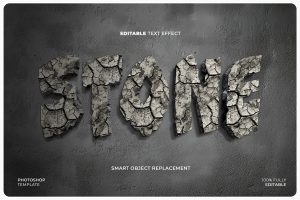Stone Text Effect
