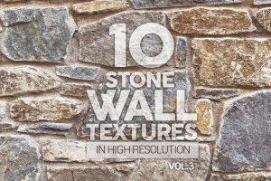 Stone Wall Textures x10 Vol.3