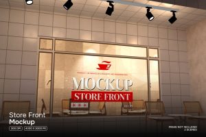 Store Front Mockup