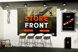 Store Front Mockup