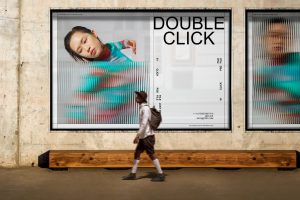 Store Window Banner Mockup