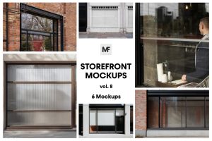 Storefront Mockups vol.8 – Restaurant