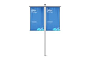 Street Banner Mockup