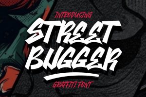 Street Bugger – Graffiti Font