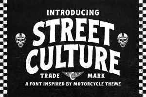 Street Culture a Rustic Serif Font