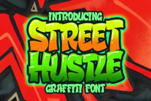 Street Hustle – Graffiti Font
