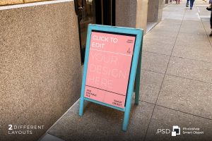 Street Sign Mockup