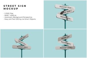 Street Sign Mockups