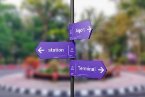 Street Signage Mockup