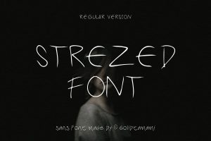 Strezed – Ugly Font