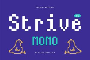 Strive Mono – Monospaced Font