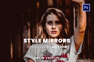 Style Mirrors Photoshop Action