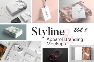 Styline – Fashion and Apparel Mockups vol 2