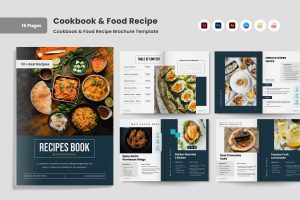 Stylish Culinary & Cookbook Recipe Catalog