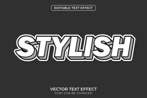 Stylish Text effect