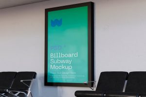 Subway Advertisement Mockup