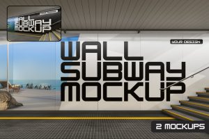 Subway Wall Mockup