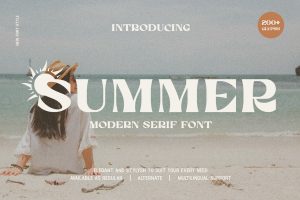 Summer – A Modern Serif Font
