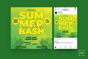Summer Bash Flyer