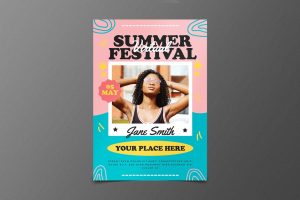 Summer Festival Flyer Set