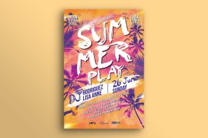 Summer Play Flyer
