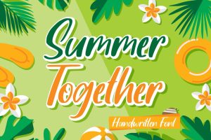 Summer Together – Playful Font